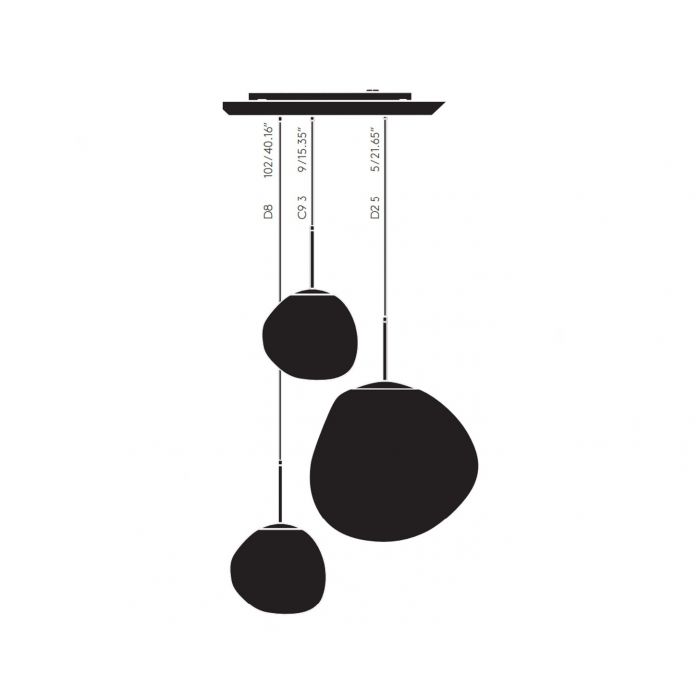 Tom Dixon - Melt Trio Round LED - KOOT