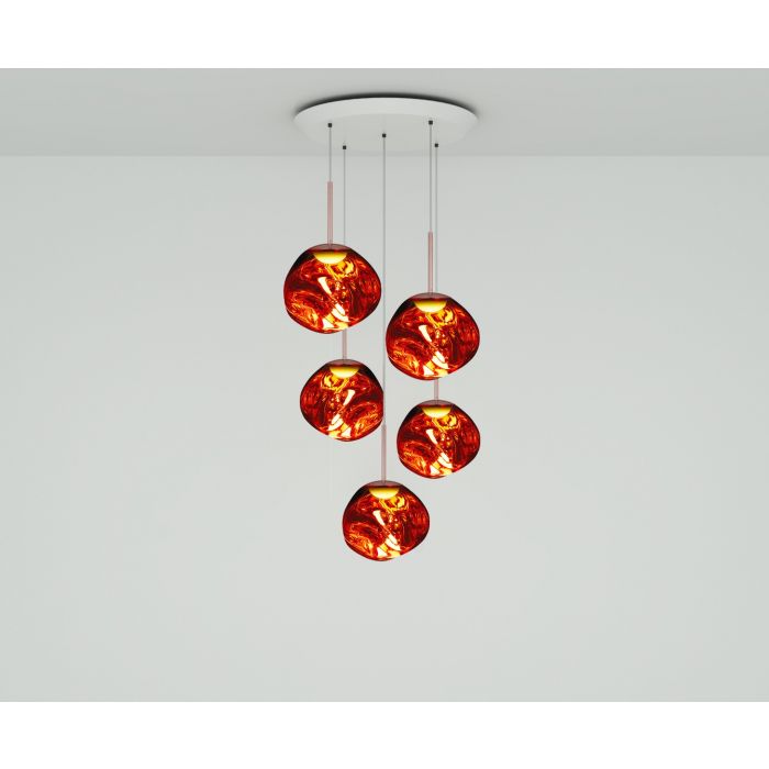 Tom Dixon - Melt Mini Round LED Koper - KOOT
