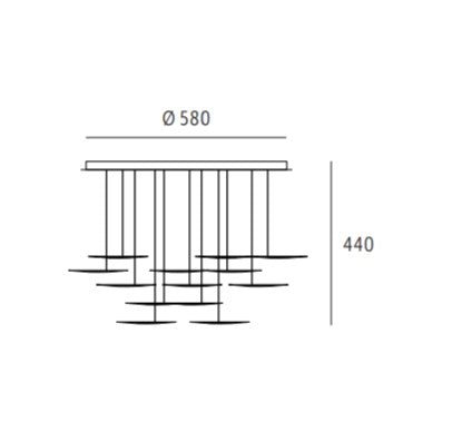 Millelumen - Circles Plafondlamp - KOOT