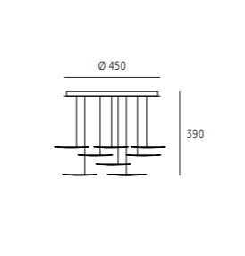 Millelumen - Circles Plafondlamp - KOOT