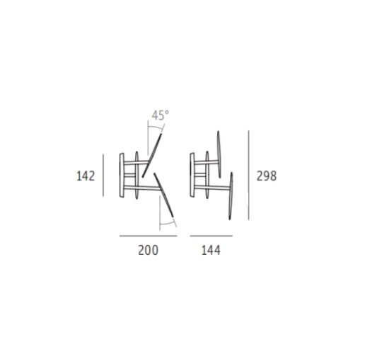 Millelumen - Circles Wandlamp/Plafondlamp - KOOT