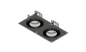 Modular - Gypkit trimless 300x150 - 2x Ø70 - KOOT