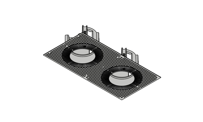 Modular - Gypkit trimless 300x150 - 2x Ø70 - KOOT