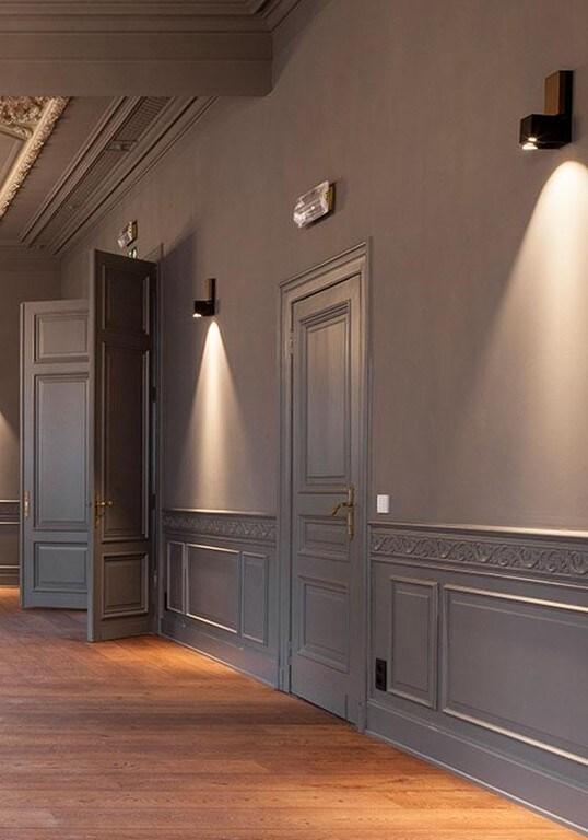 Modular - Rektor LED medium Tre dim GI spots zwart - KOOT