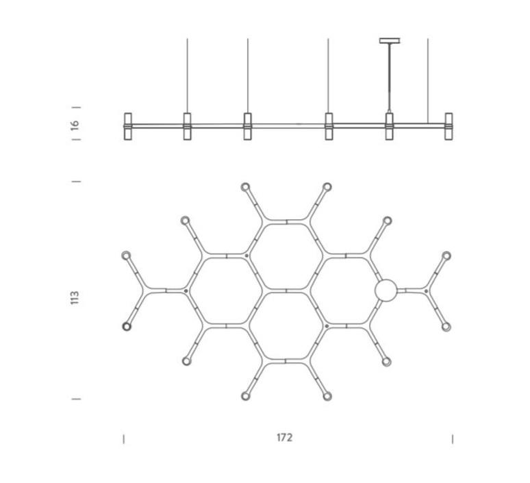 Nemo - Crown Plana Mega hanglamp - KOOT