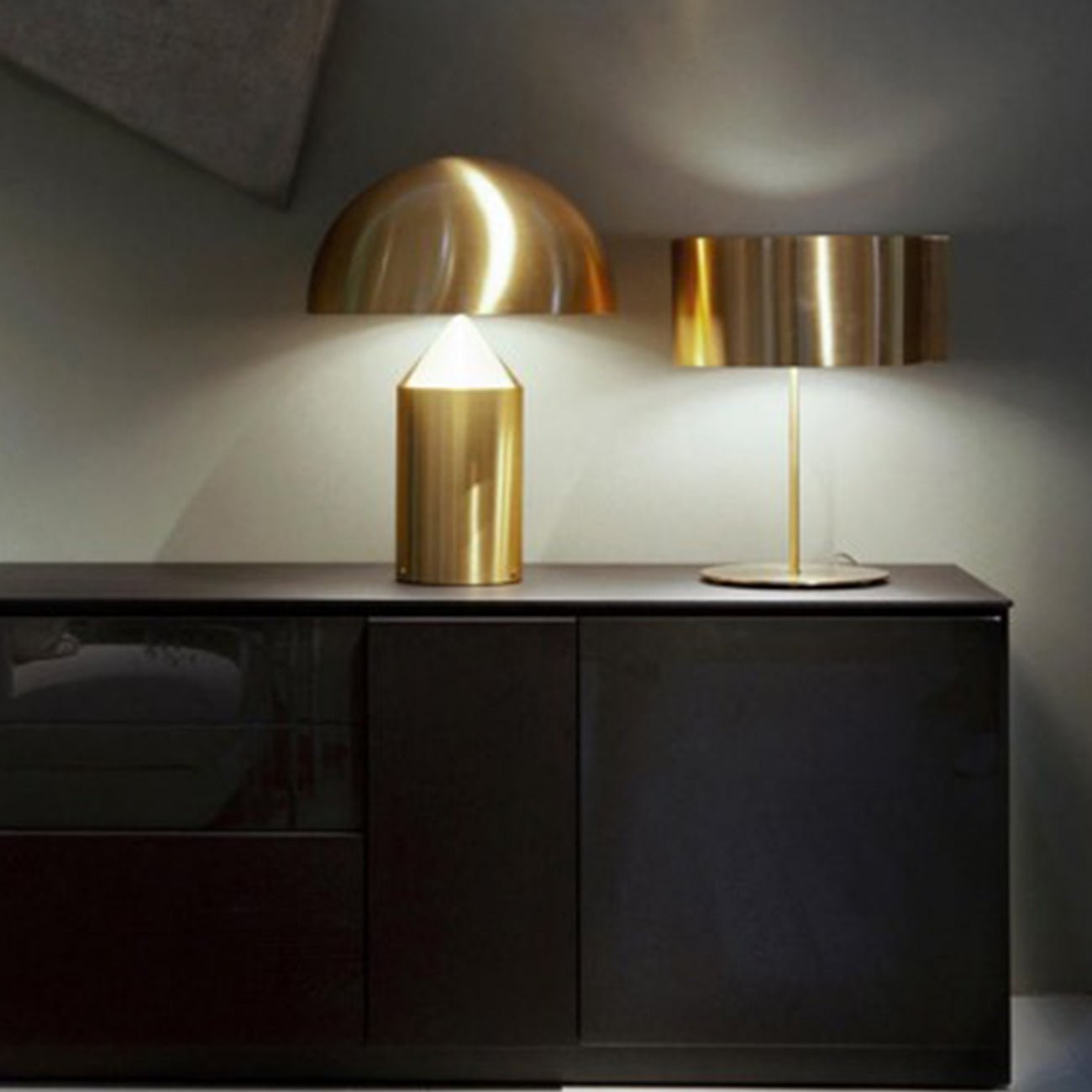 Oluce - Atollo Groot 233 Tafellamp - KOOT