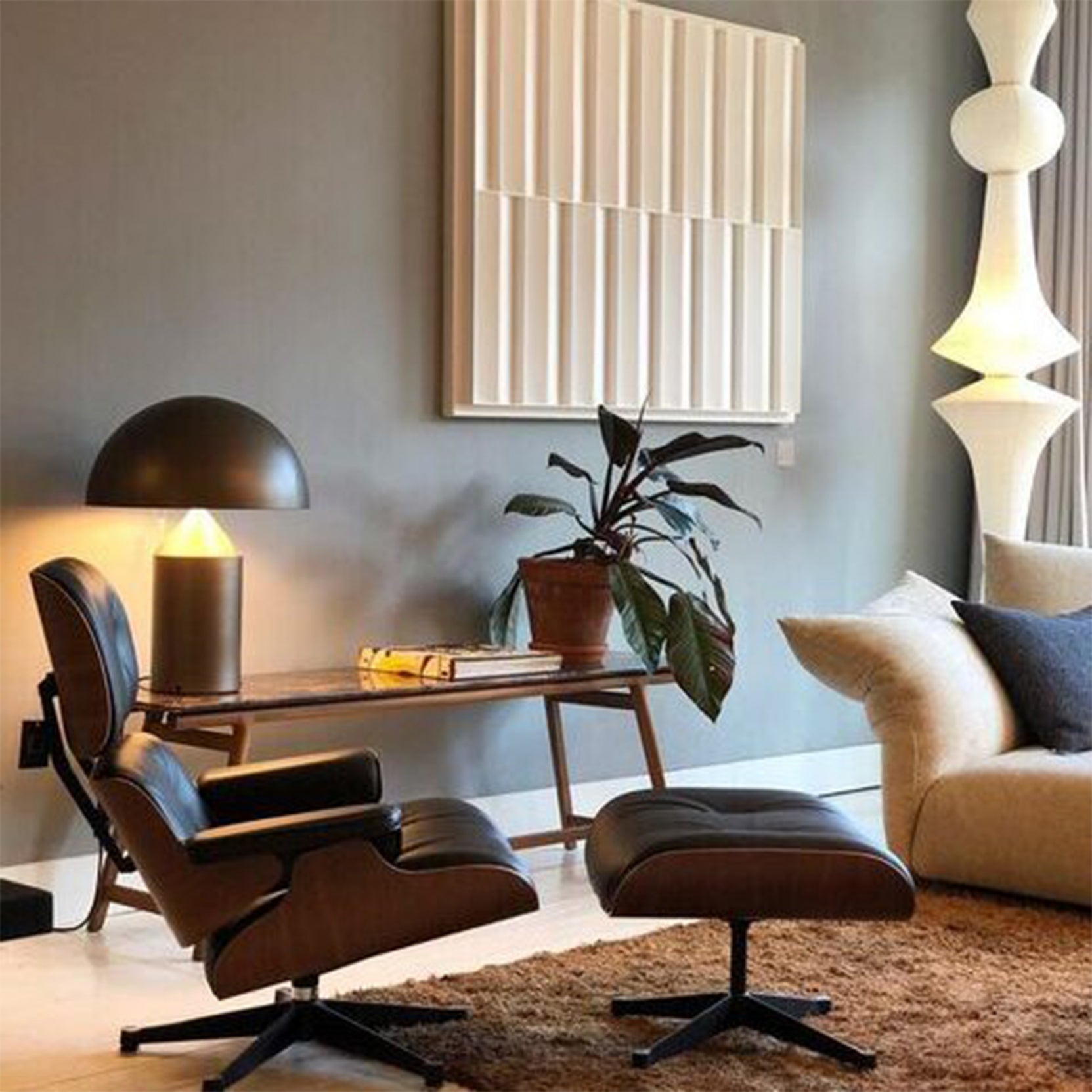 Oluce - Atollo Medium 239 Tafellamp - KOOT