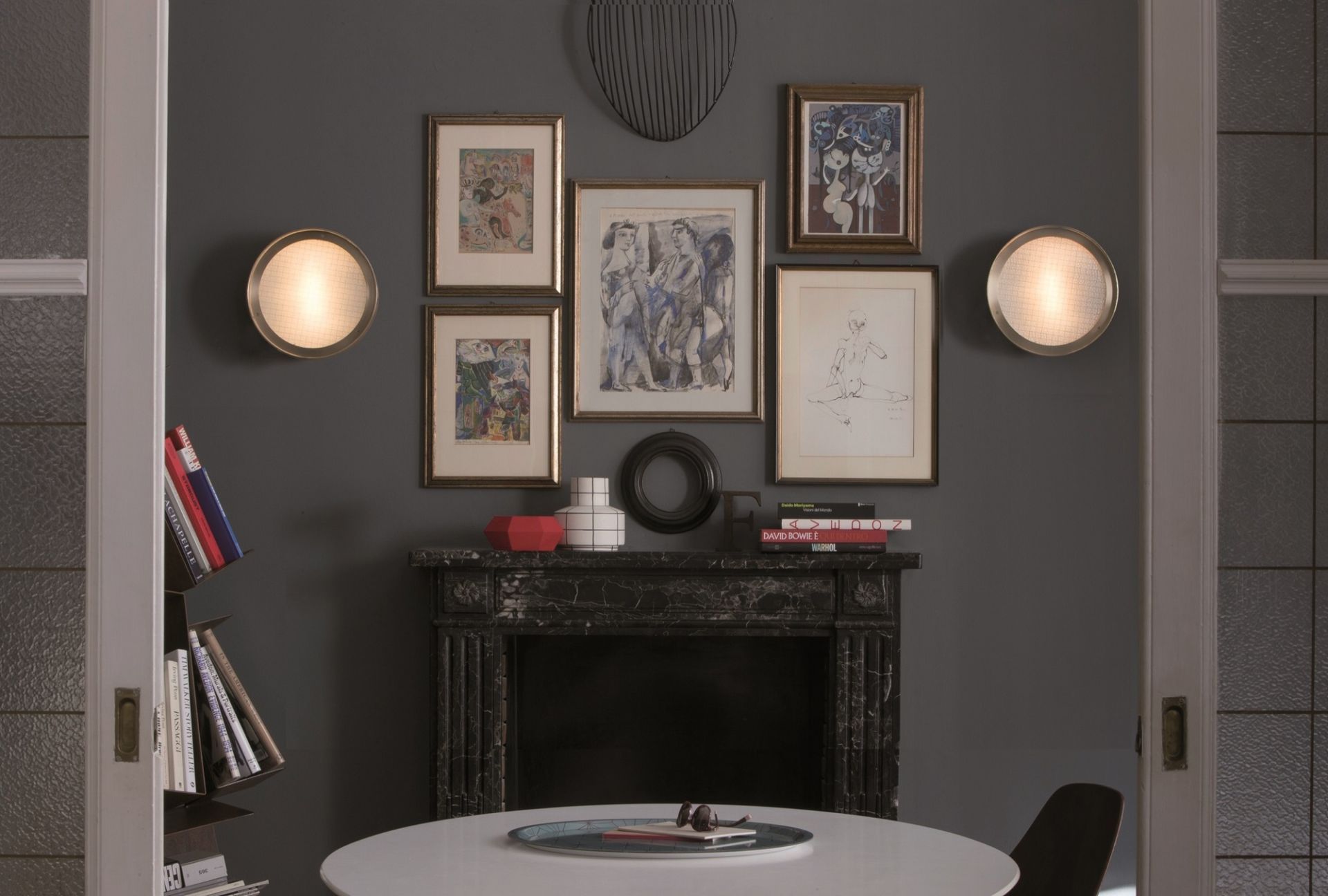 Oluce - Berlin wandlamp / plafondlamp messing - KOOT