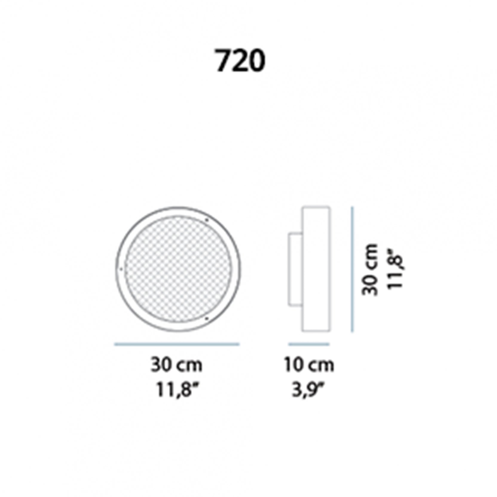 Oluce - Berlin wandlamp / plafondlamp messing - KOOT
