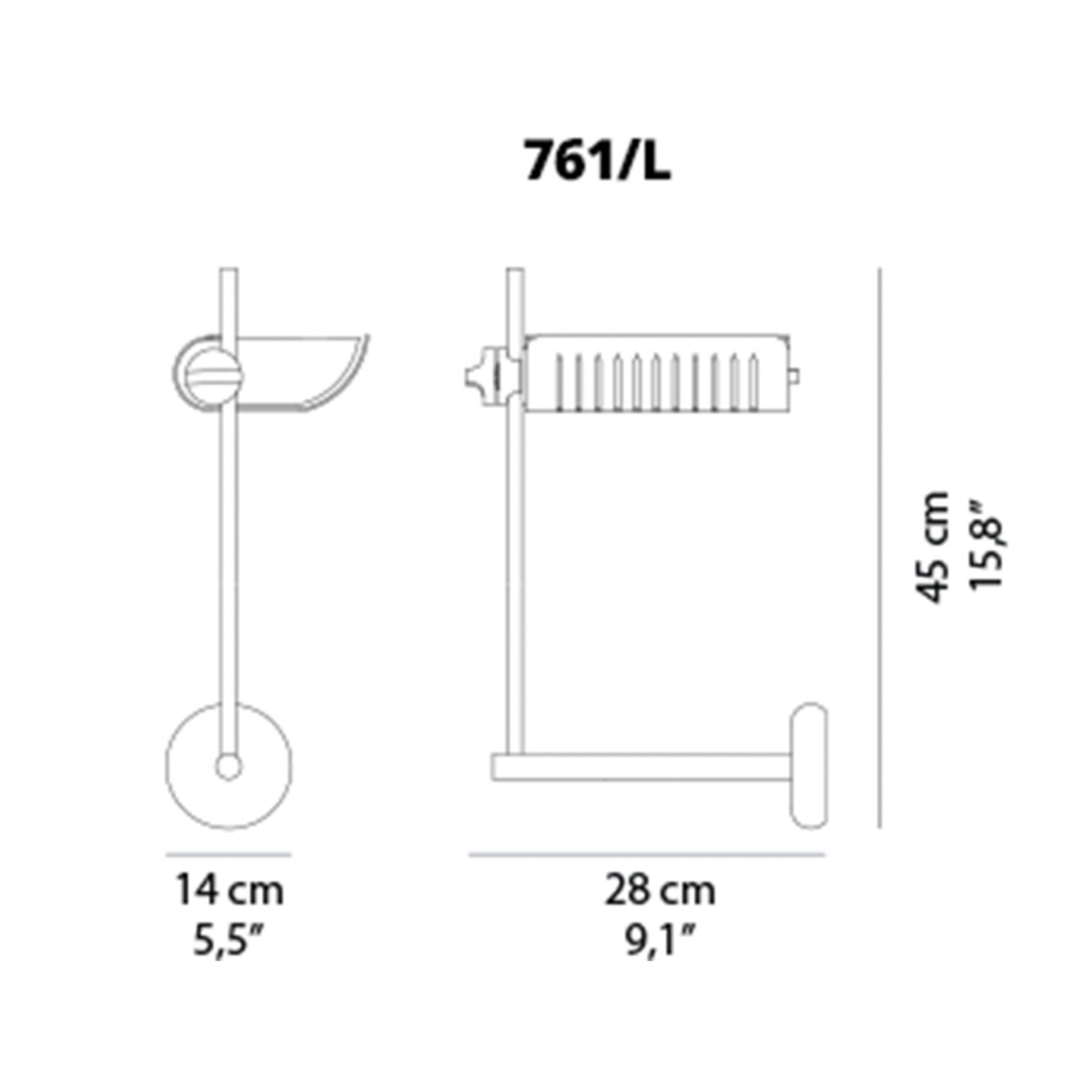Oluce - Colombo wandlamp LED - KOOT