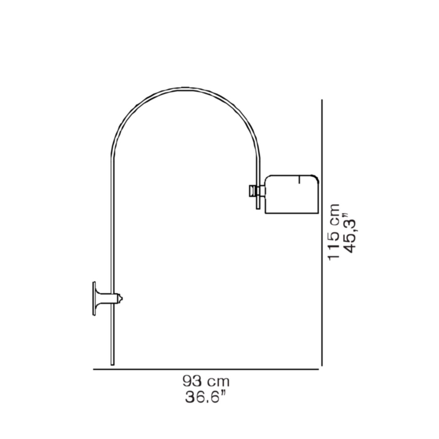 Oluce - Coupé wandlamp - KOOT