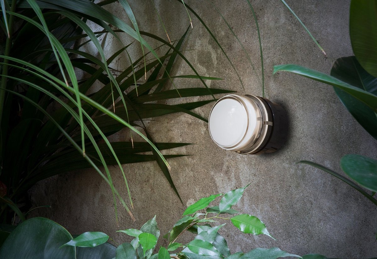 Oluce - Fresnel wandlamp LED chroom - KOOT