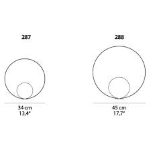 Oluce - Siro Groot tafellamp - KOOT