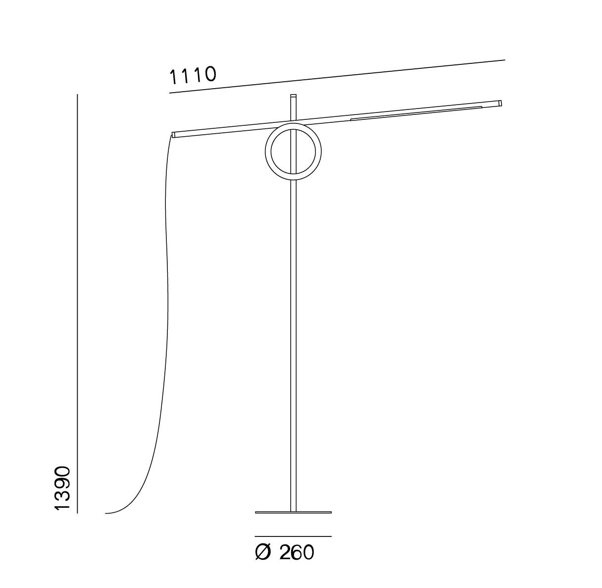 Pallucco - Tangent Media Vloerlamp - KOOT