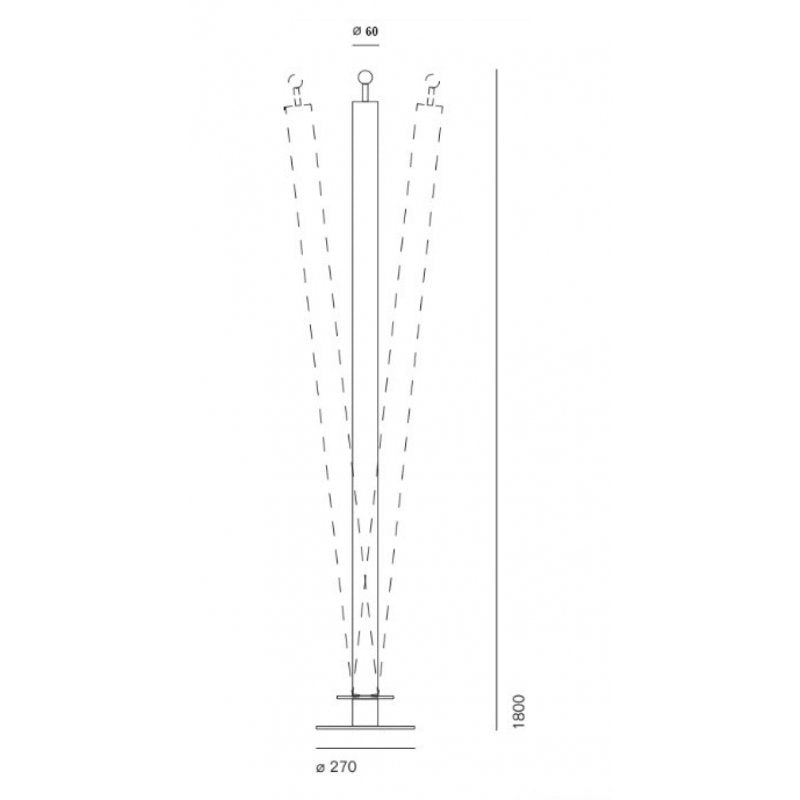 Pallucco - Tube 2.0 Vloerlamp - KOOT