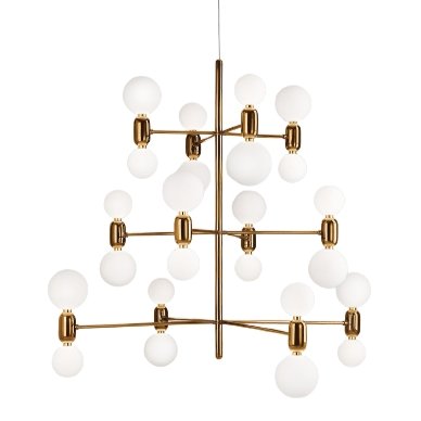 Parachilna - Aballs Chandelier 12 Hanglamp - KOOT