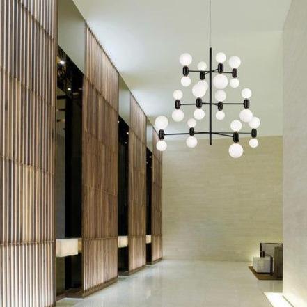 Parachilna - Aballs Chandelier 12 Hanglamp - KOOT