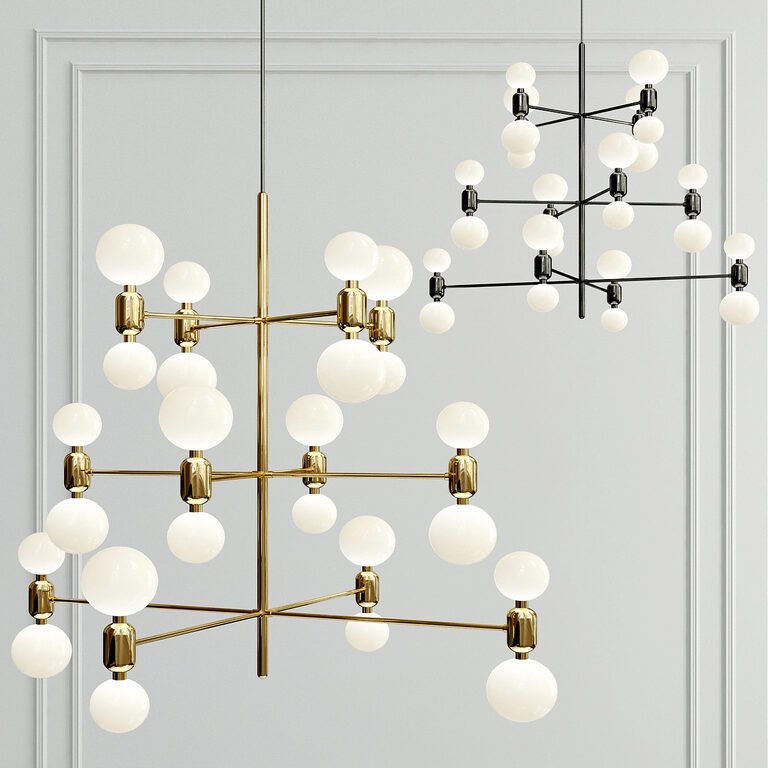 Parachilna - Aballs Chandelier 12 Hanglamp - KOOT