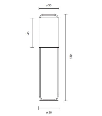 Parachilna - Alistair P Vloerlamp - KOOT