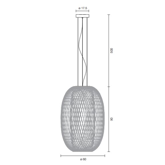 Parachilna - Anwar T 90 Hanglamp - KOOT