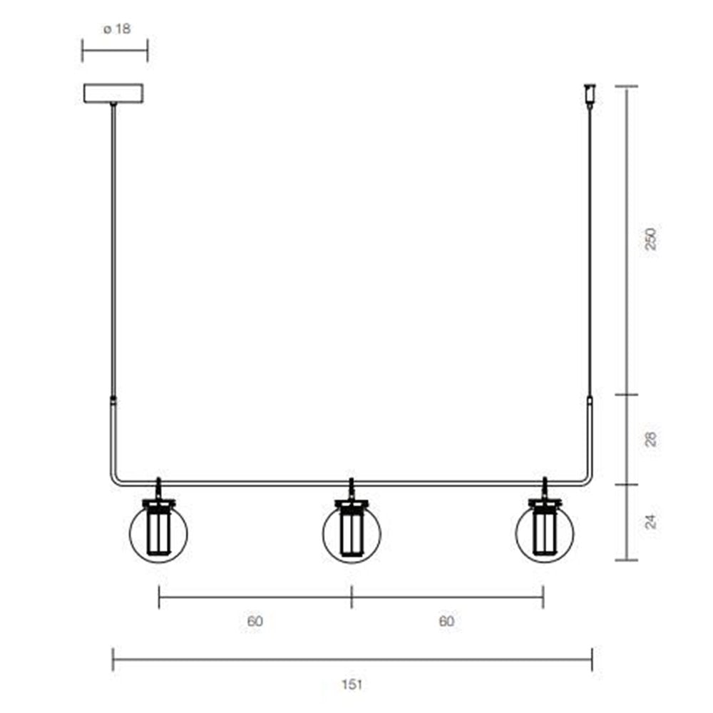 Parachilna - Bai Chandelier III Hanglamp - KOOT