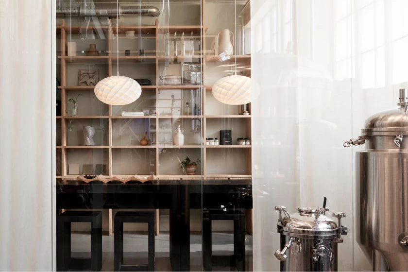 Louis Poulsen - Patera Oval 500 LED-DA 27K hanglamp wit - KOOT