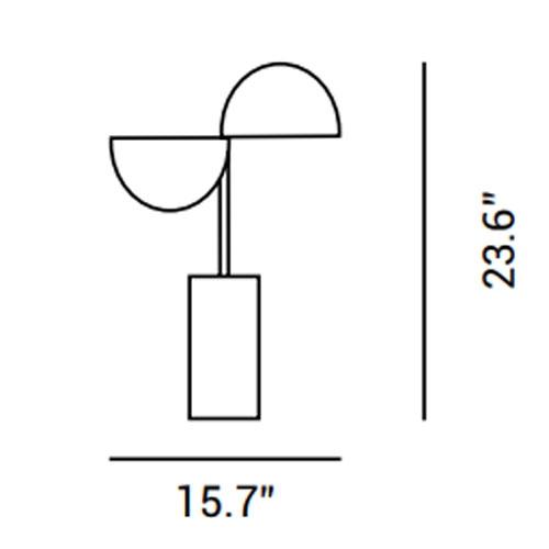 Penta - Elisabeth Groot Tafellamp - KOOT