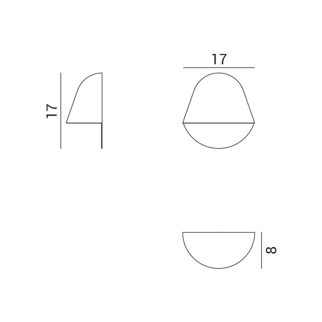 Penta - Enoki Appliques Wandlamp - KOOT