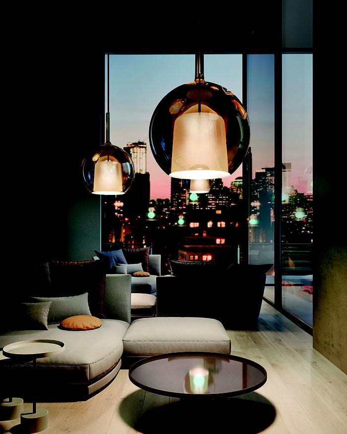 Penta - Glo Groot 2mt Hanglamp - KOOT