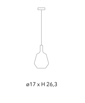 Penta - MoM Fatty 2mt Hanglamp - KOOT