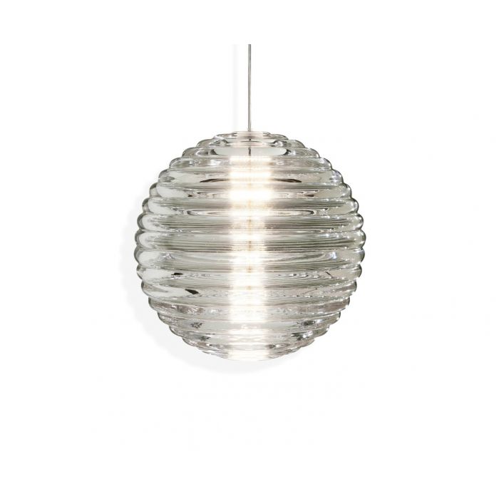 Tom Dixon - Pressed Glass Light Sphere Pendant LED Glanzend - KOOT