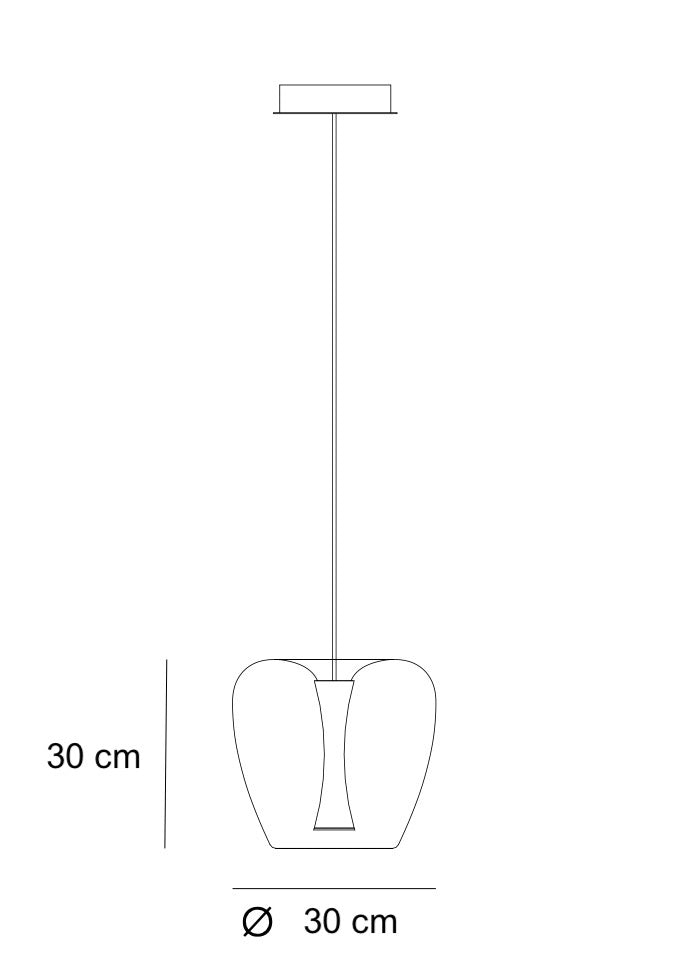 Quasar - Apple Mood Hanglamp - KOOT