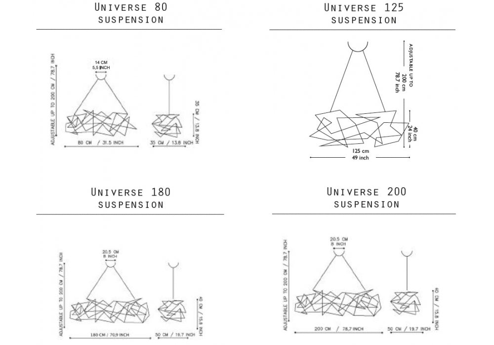 Quasar - Cosmos 150 Hanglamp - KOOT