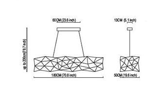 Quasar - Cosmos 180 Hanglamp - KOOT