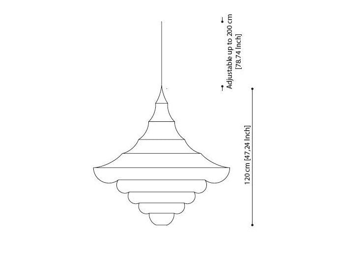 Quasar - Crystal Galaxy D120 Hanglamp - KOOT
