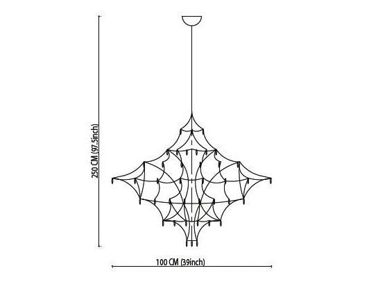 Quasar - Mira 100 LED dimbaar Hanglamp - KOOT