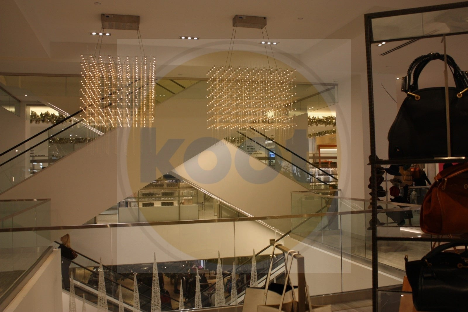 Quasar - Cosmos Square 100 LED Hanglamp - KOOT