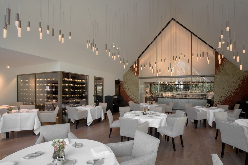 Kreon - Oran Hanglamp kap stone, groot cube, gear excl. - KOOT