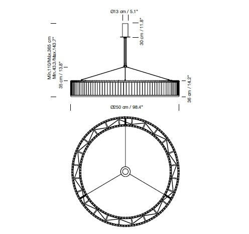 Santa Cole - Estadio hanglamp - KOOT