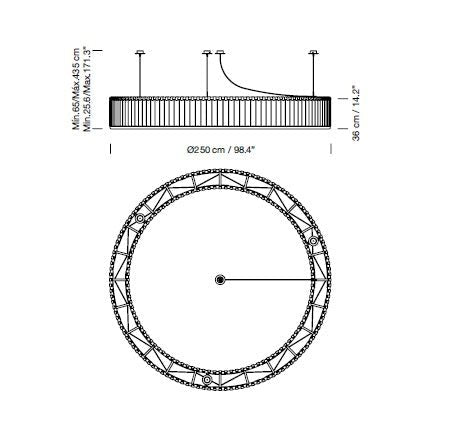 Santa Cole - Estadio hanglamp - KOOT