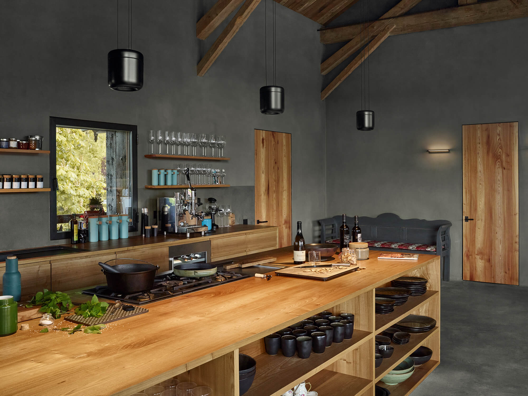 Serien - CAVITY L 20W LED hanglamp wit - KOOT