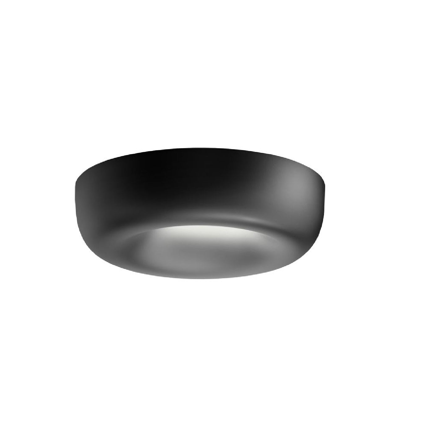Serien - CAVITY Recessed L LED plafondlamp zwart - KOOT