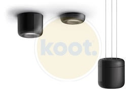 Serien - CAVITY Recessed S LED plafondlamp bronzen afwerking - KOOT