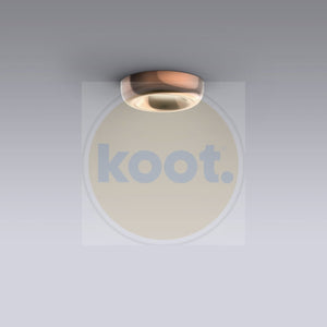 Serien - CAVITY Recessed S LED plafondlamp bronzen afwerking - KOOT