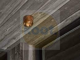 Serien - CAVITY Recessed S LED plafondlamp bronzen afwerking - KOOT