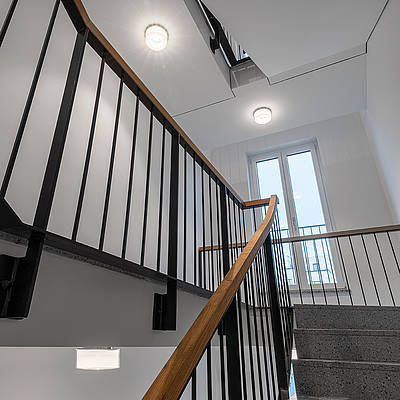 Serien - CURLING Ceiling S plafondlamp acryl / cilindrisch - KOOT