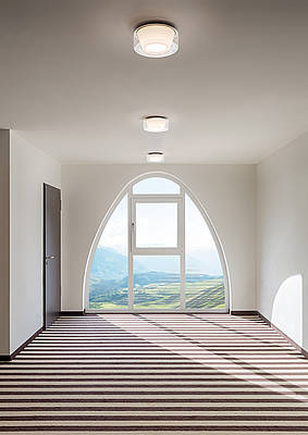 Serien - CURLING Ceiling S plafondlamp acryl / cilindrisch - KOOT