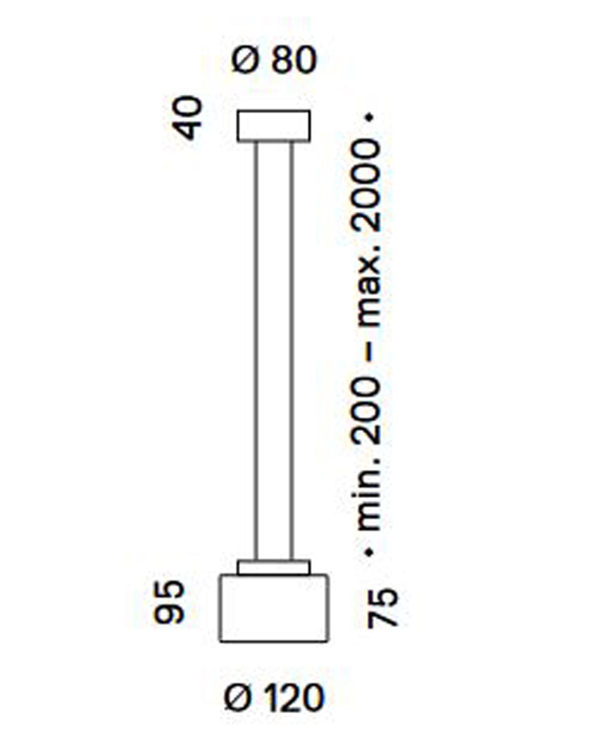 Serien - Reef LED hanglamp 1 geborsteld - KOOT