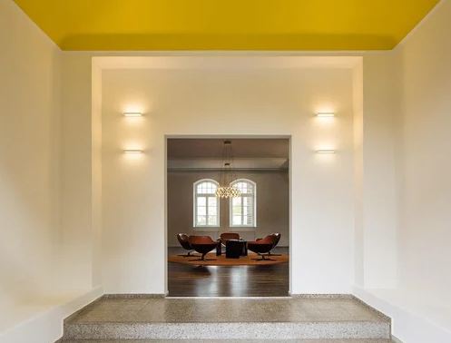 Serien - SML Wall 300 LED wandlamp zilver / raster - KOOT