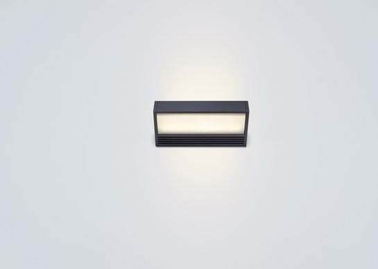 Serien - SML Wall 300 LED wandlamp zilver / raster - KOOT